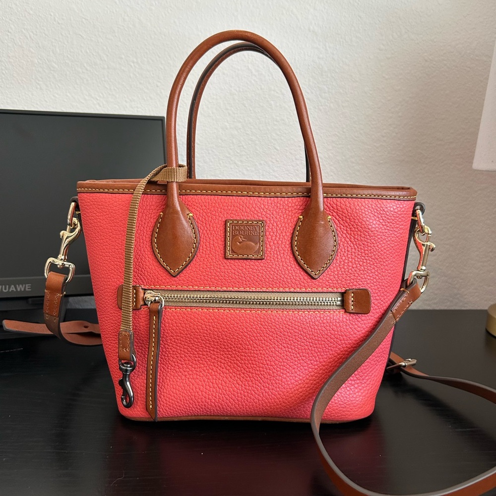 Dooney & Bourke Crossbody Bag with Gold Accents